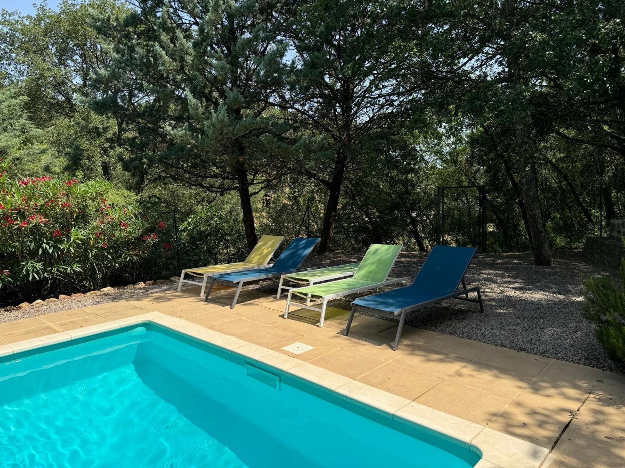 Maison Avec Piscine Chauffee Entre Mer Et Montagne Montauriol  Exterior foto
